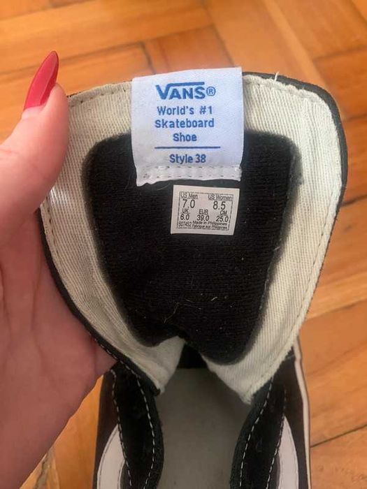 Sapatilhas Vans pretas