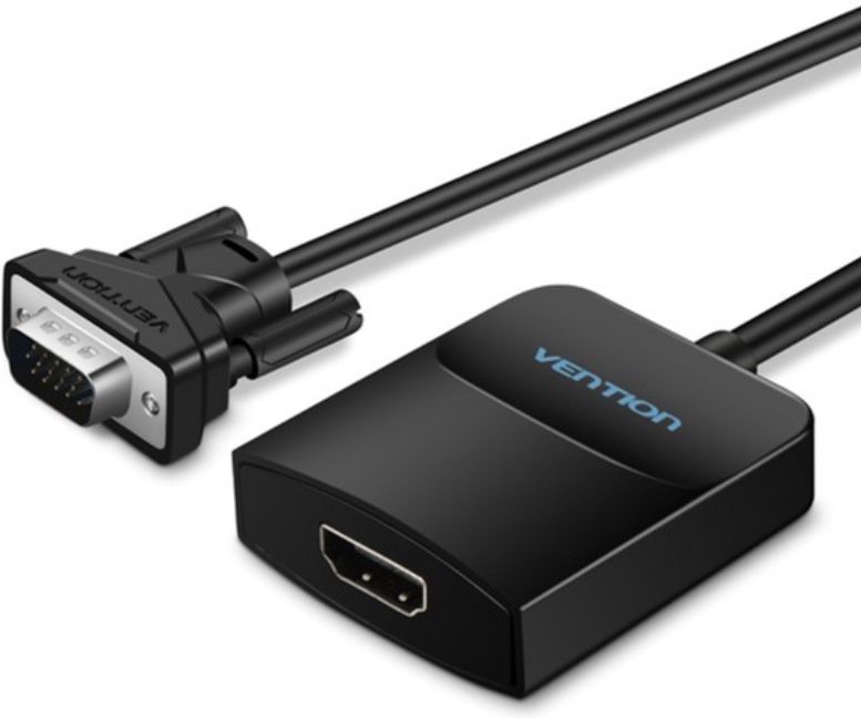 Перехідник VGA-HDMi зі звуком і живленням VEntion