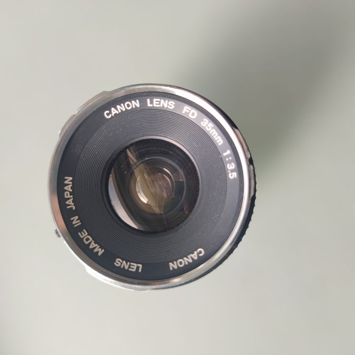 Lente Canon FD 35mm 1:3.5