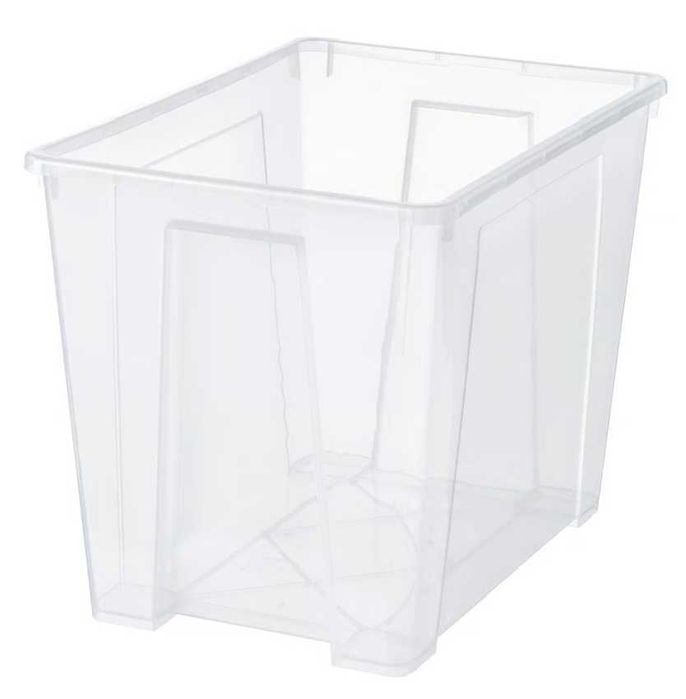 Caixas transparentes IKEA (no valor de 500€) - 10 de 65l & 20 de 130l