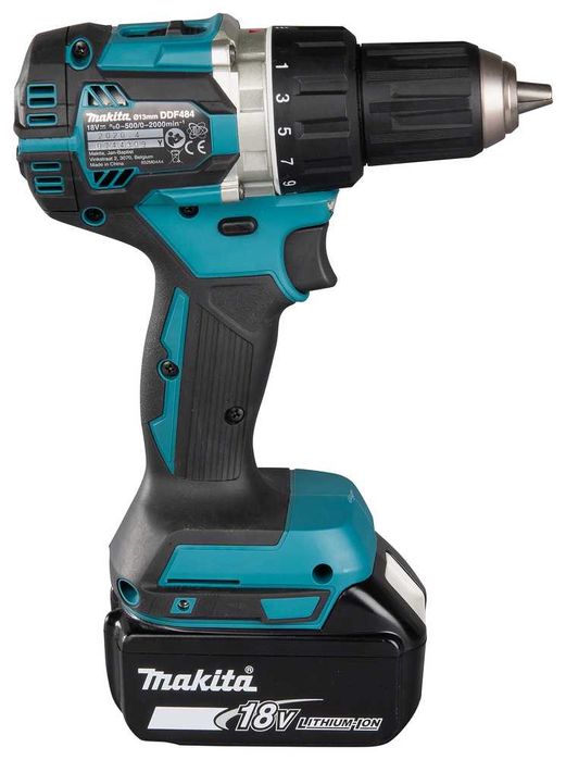 Makita Wiertarko Wkrętarka DDF484 z Aku. 18V 3,0Ah Ładowarką DC18RC