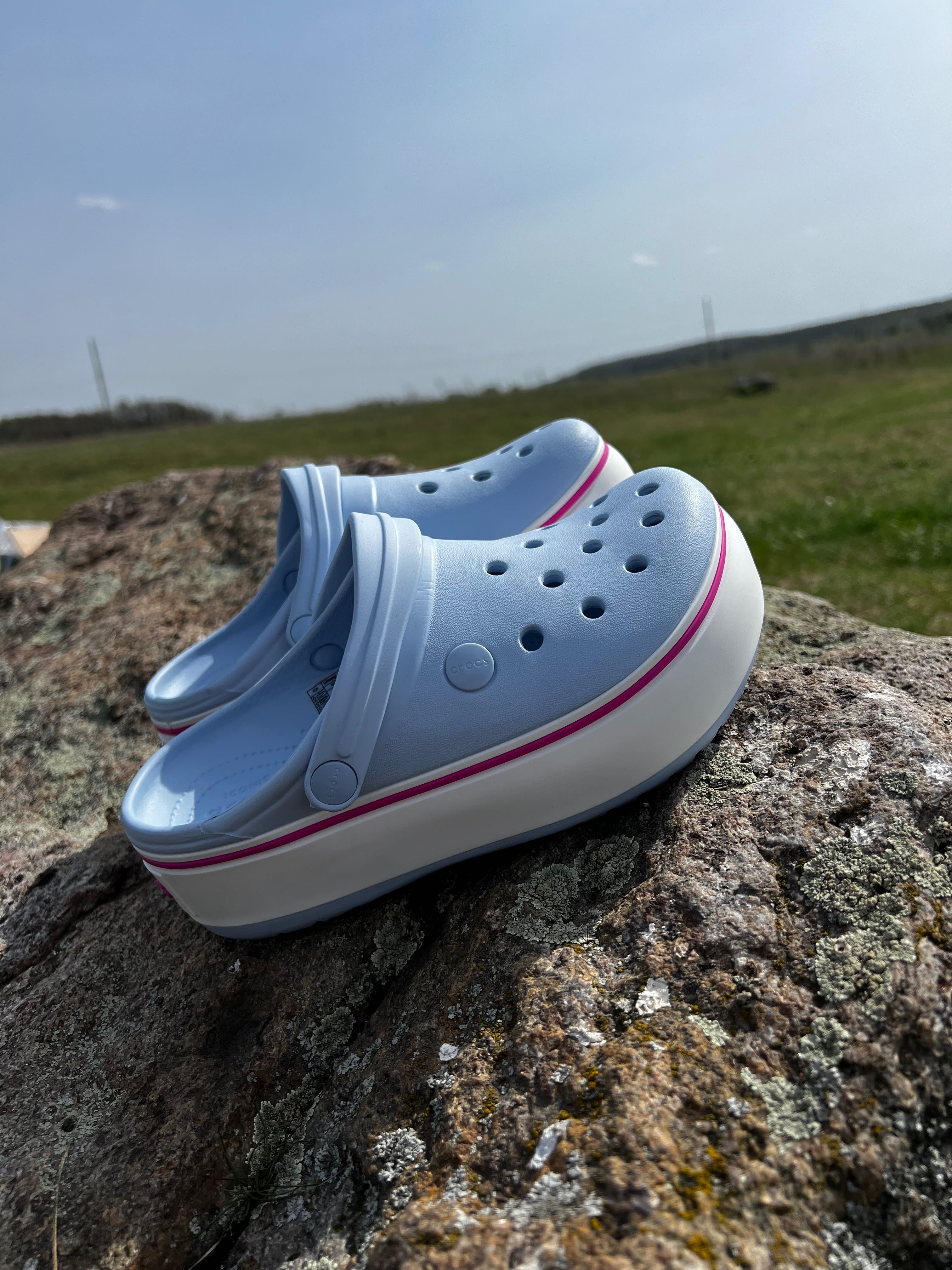 Crocs Crocband Platform Clog, крокси жіночі на платформі!