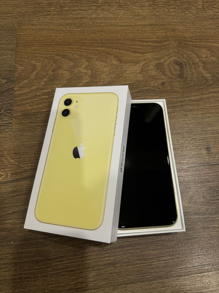 iPhone 11 64 GB жовтий стан нового