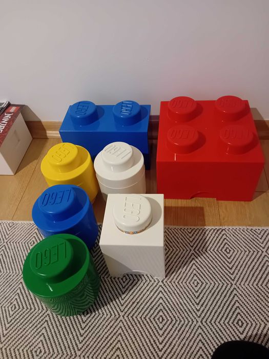 LEGO 7 pudełek na klocki