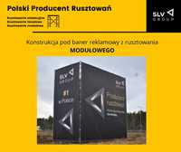 BANER REKLAMOWY Konstrukcja Rusztowania SLV M