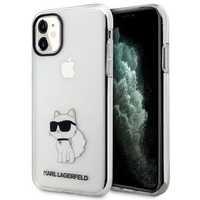 Etui na iPhone'a 11/XR 6,1" Karl Lagerfeld Choupette Transparent