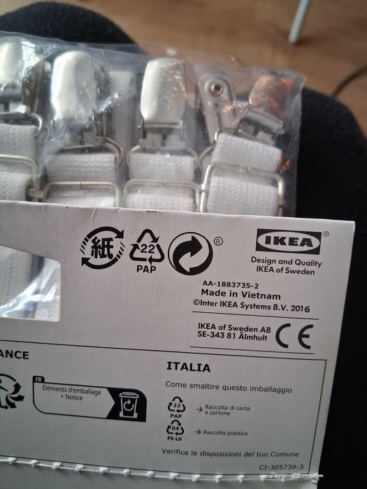 Elásticos para lençóis Ikea