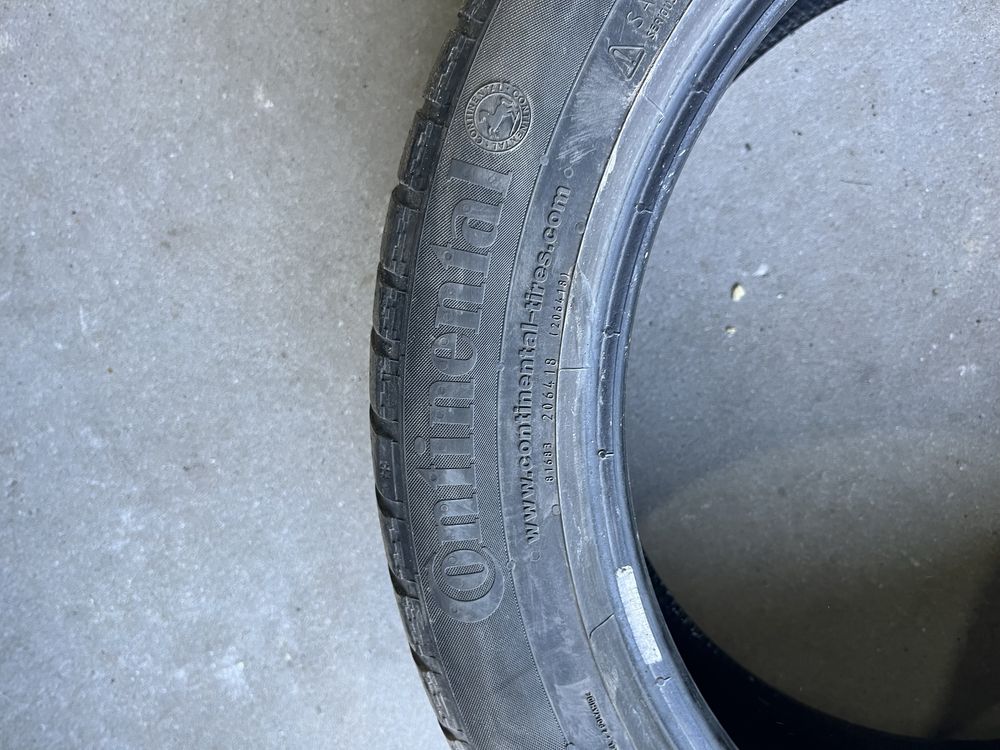 4x Continental contiwintercontact 225/50 r18