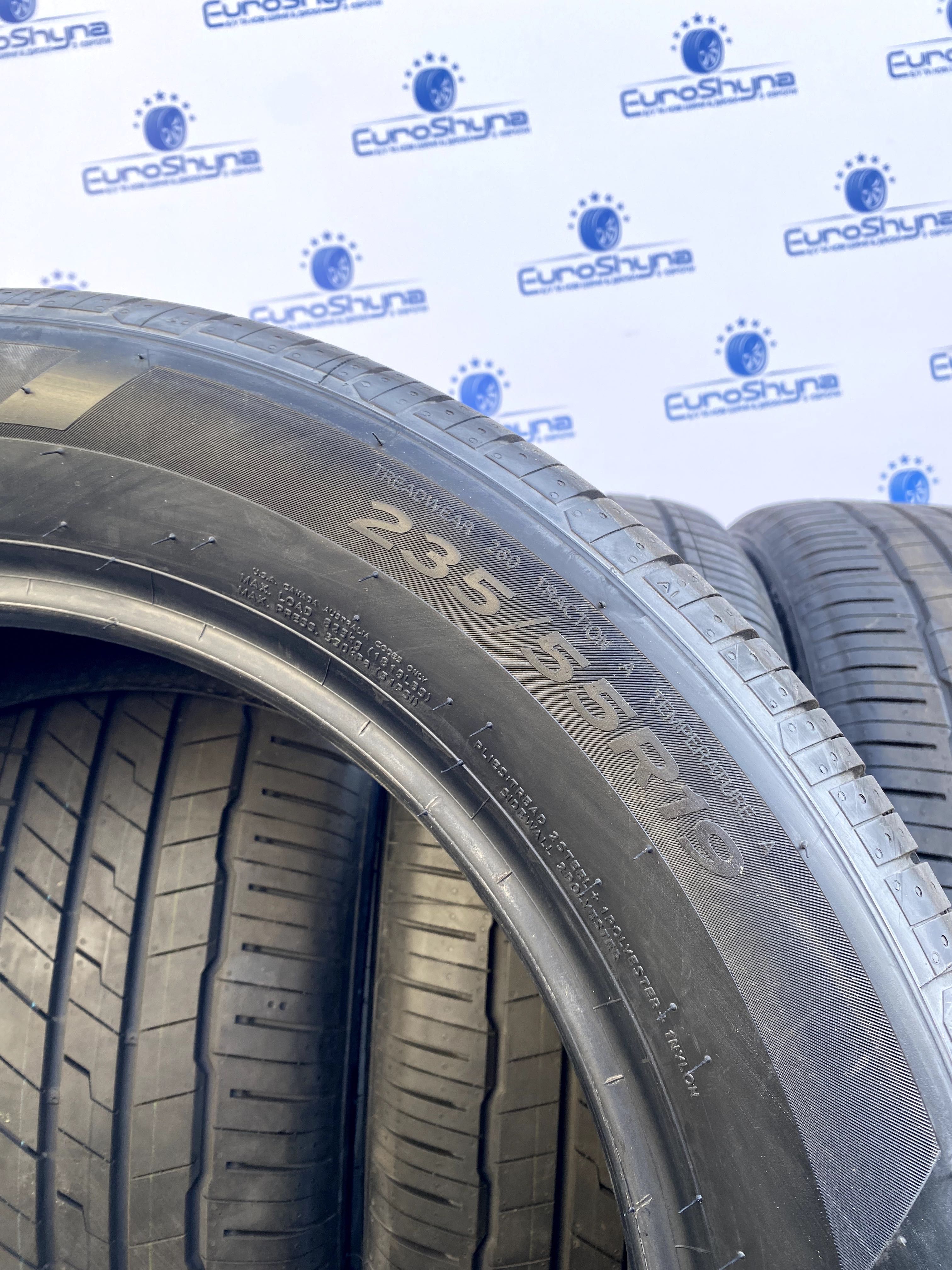 Літні шини 235 55 R19 Hankook Ventus s1evo. Нові. 2024р.