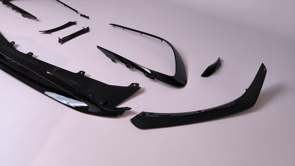 Mercedes CLA 45 C117 Bodykit Spoilery Lotka Komplet Czarny Połysk