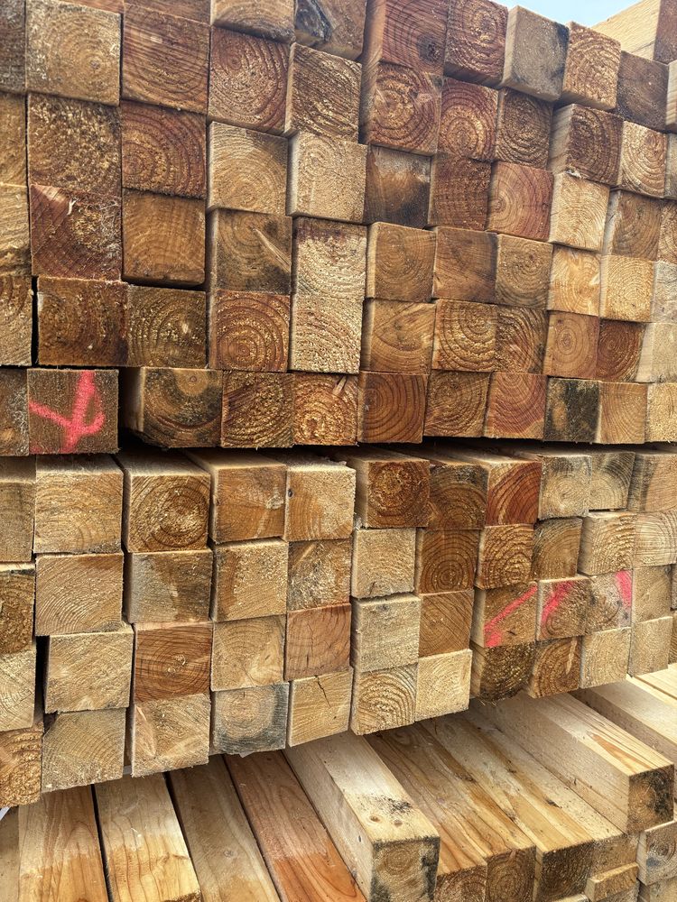 Kantówka, krawędziak, balik 80x80x2500