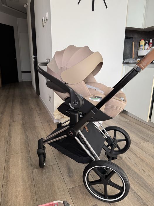 Автокрісло Cybex Cloud T+ I-size Cozy Beige Plus