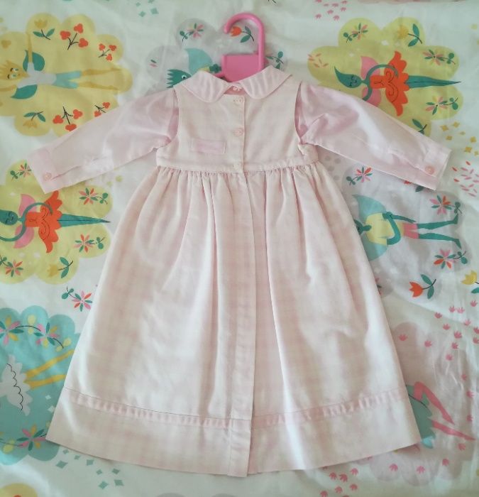 Vestido para bebé da João e Maria