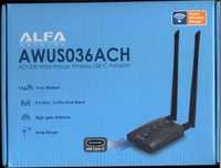 Самый мощный Wi-Fi адаптер Alfa AWUS036ACH v.2 2.4-5ГГц