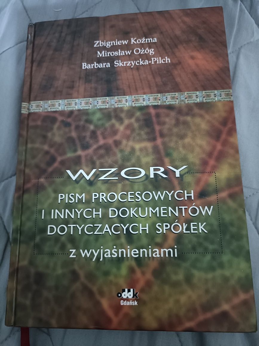 Wzory pism procesowych i innych dokumentów