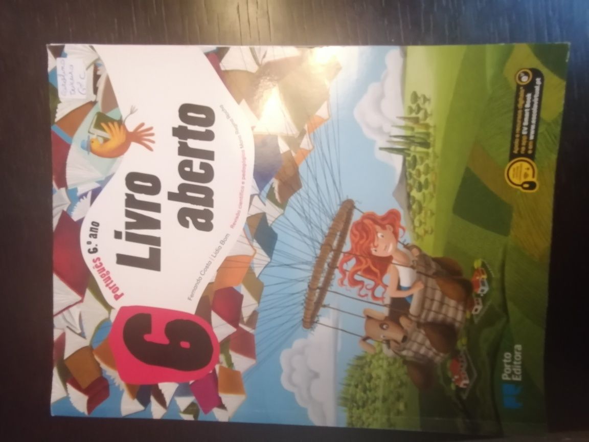 Vendo livros escolares do 6°ano