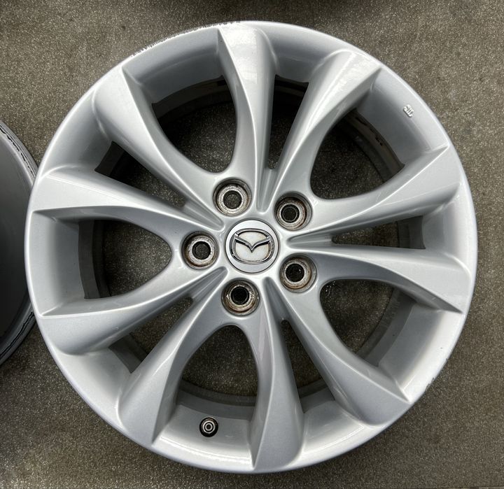 Диски R17 5 114.3 et52.5 J7 Оригінал Mazda 3 5 6 титани мазда cx7 cx30