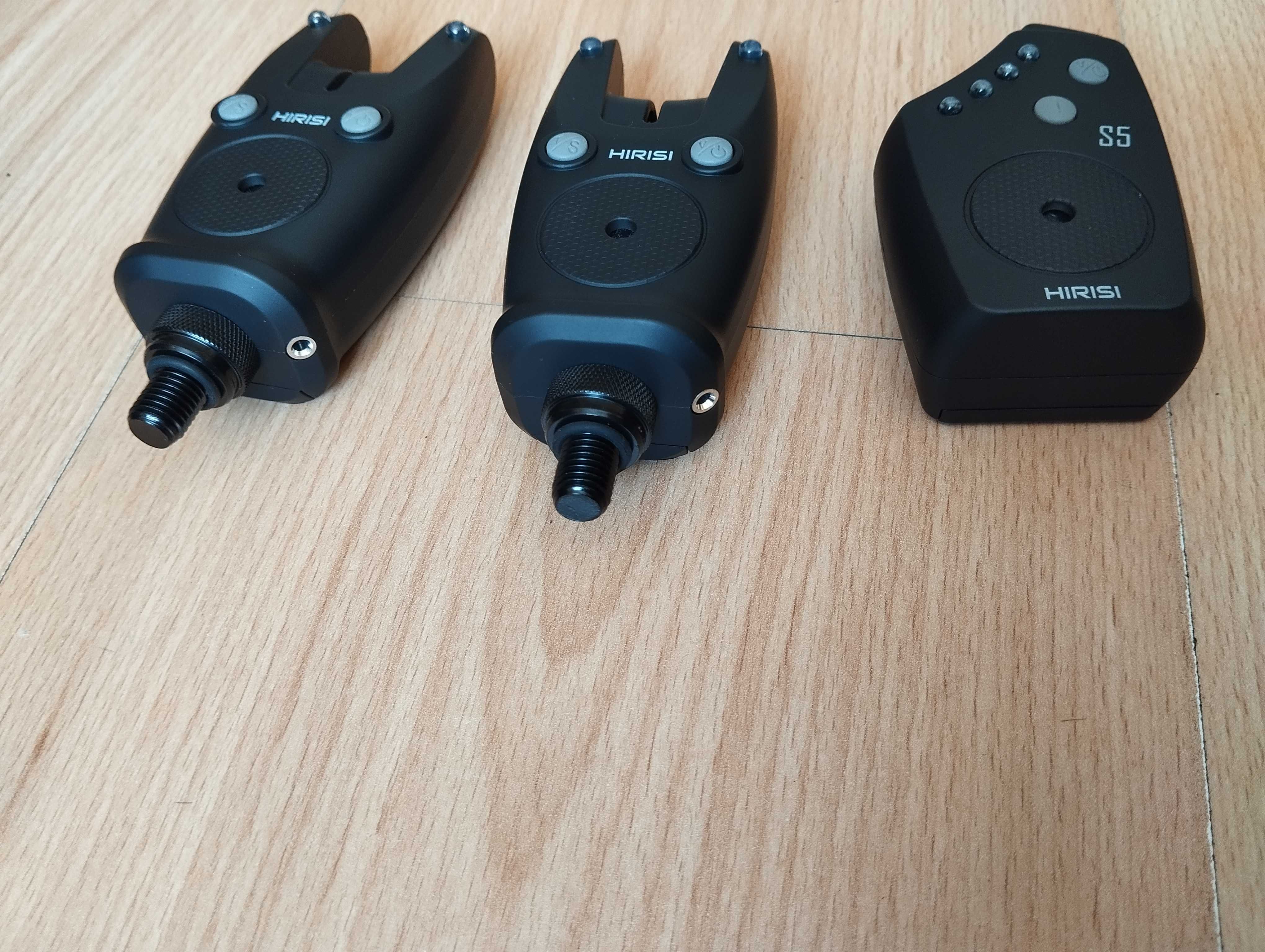 Elektroniczny sygnalizator brań 2+1 centralka HIRISI S5 na baterie AAA