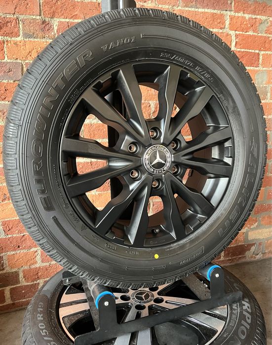 Koła Zimowe Mercedes Sprinter 6x130 Nowe 235/60R17C Falken Zima Felgi
