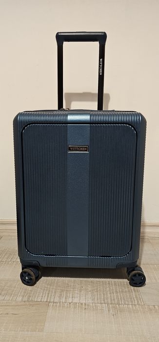 Wittchen walizka ultralekka kabinowa z klapką na laptop