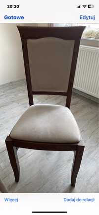 Krzesła zakupione w Black Red Withe