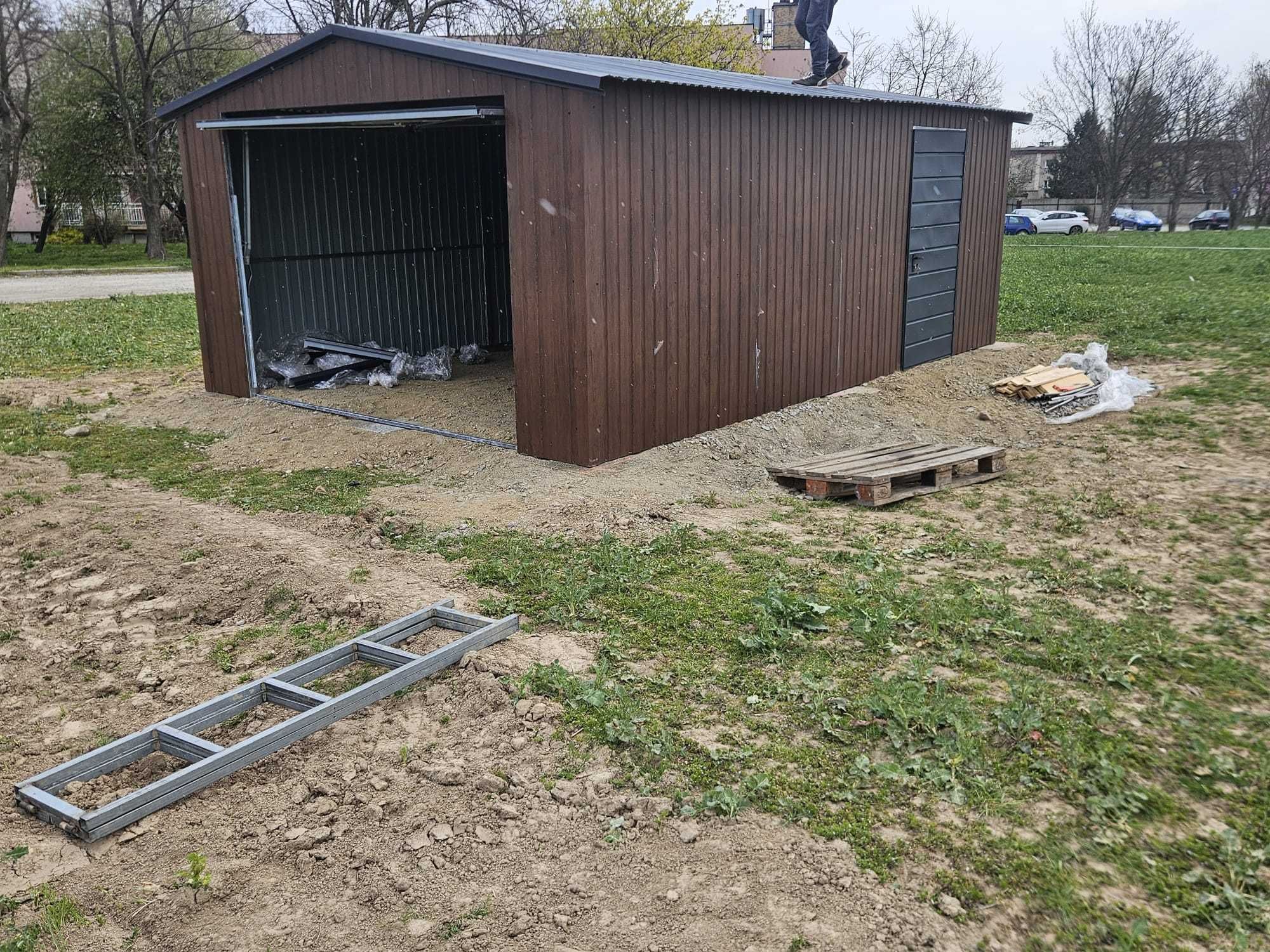 Garaż blaszak 4x5 Wiata Magazyn Garaż blaszany 4x6 6x5 3x5 Producent