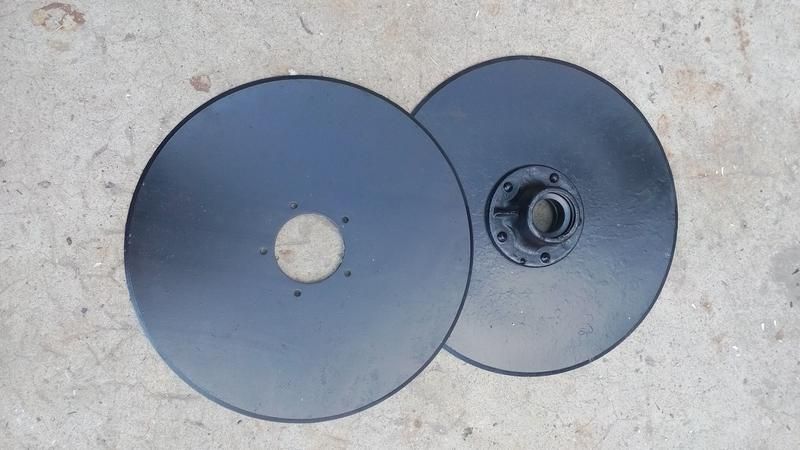 Диск сошника сеялки СЗ-3.6; СЗ-5.4 со ступицей, диск голый, ступица
