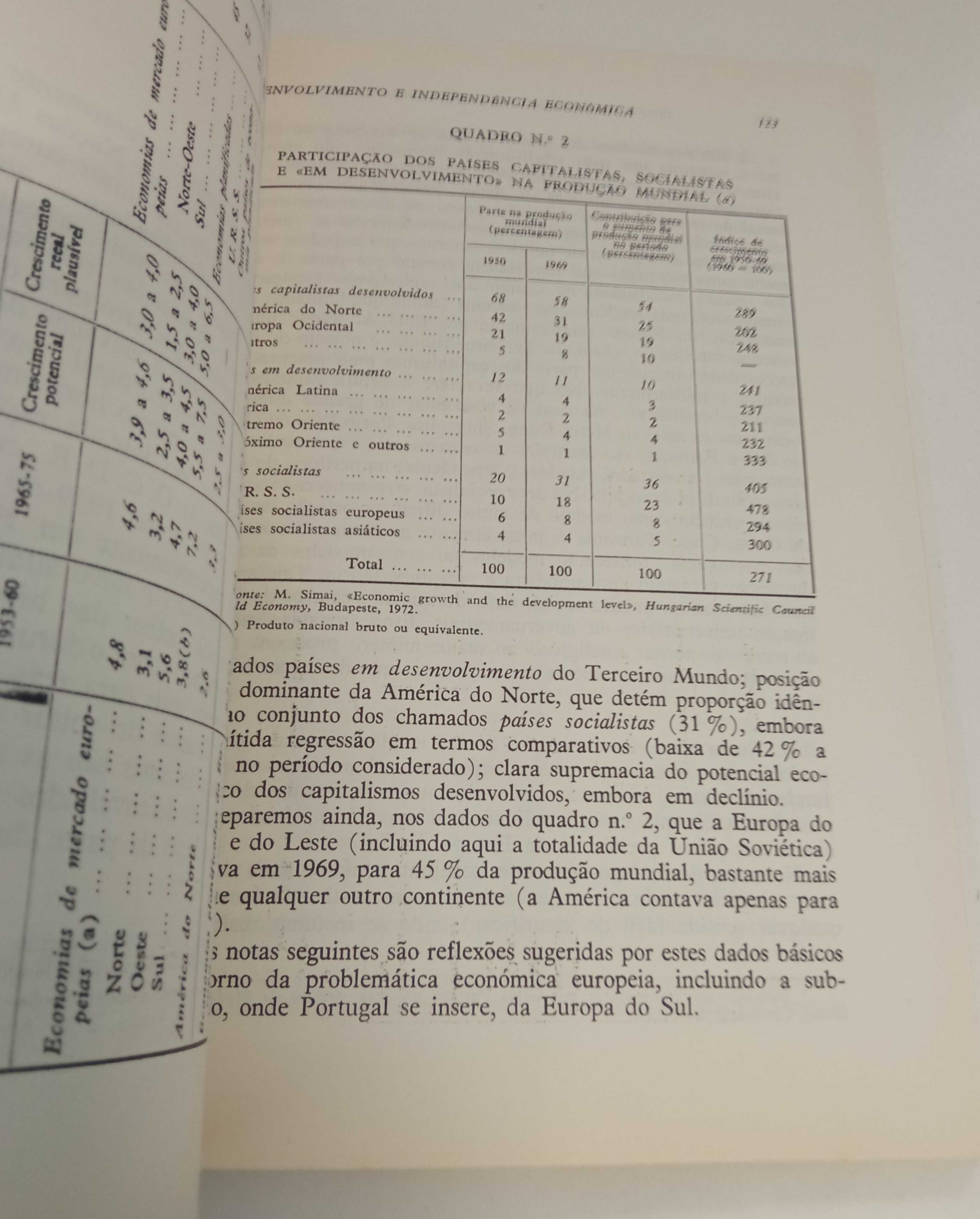 Política económica numa sociedade em transição