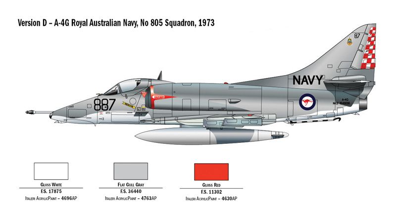 A - 4 E / F / G Skyhawk 1/48 2671