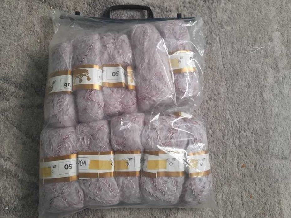 Włóczka moherowa 100 proc