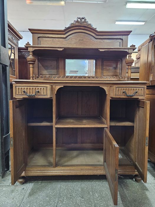 Ładna komoda dębowa Francja pomocnik secesja /