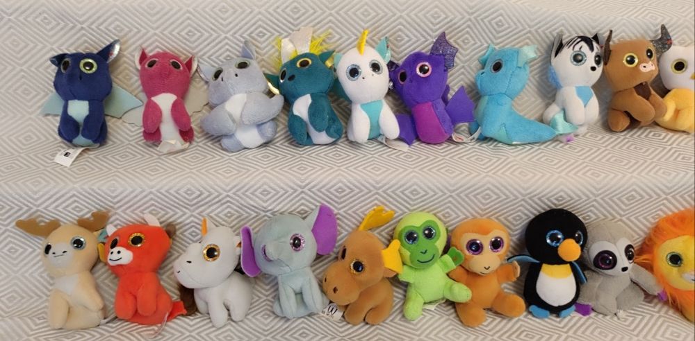 М'які іграшки макдональдс тіні тай звірі цумцум глазастики хеппі міл