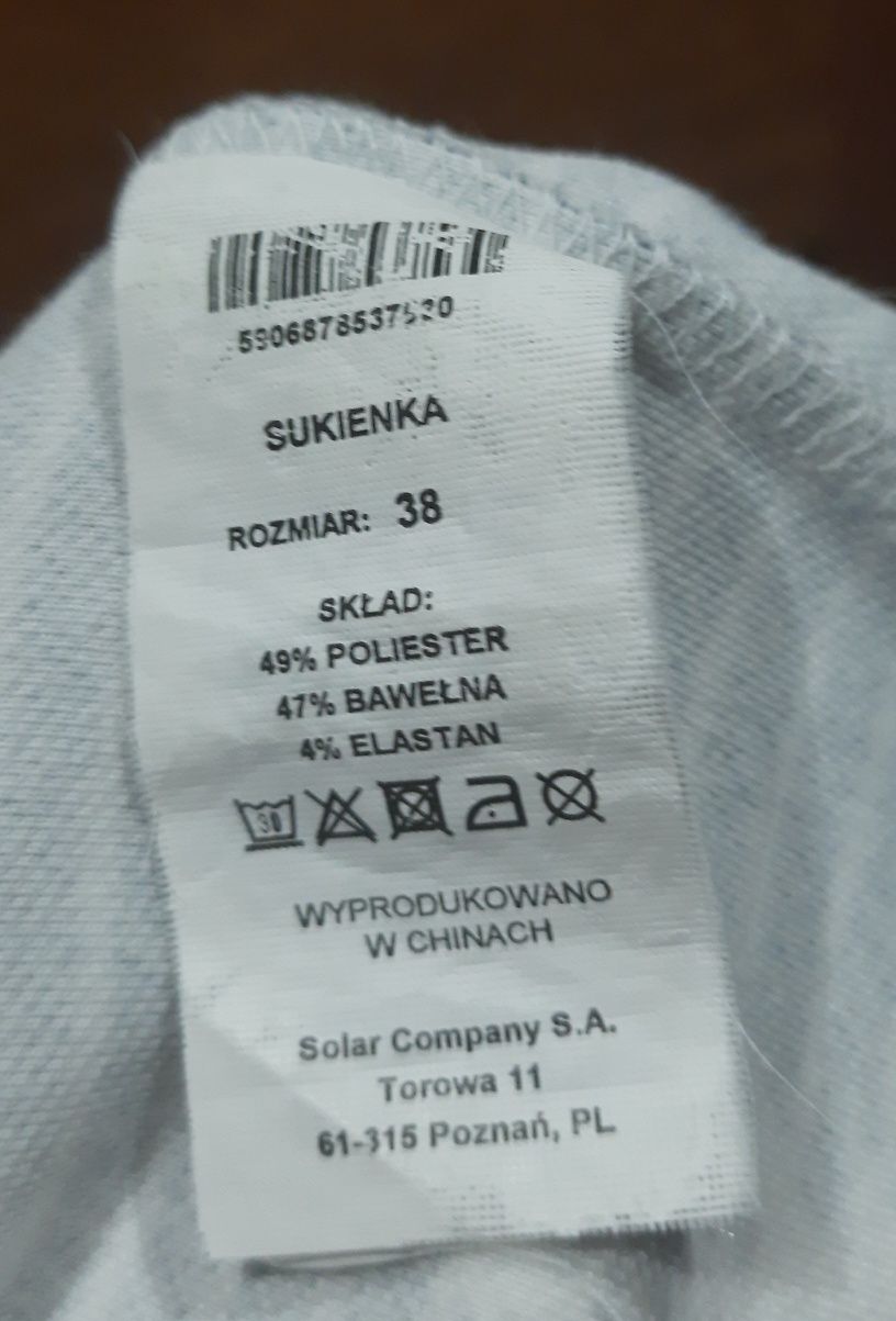 Sukienka marki Solar,rozmiar 38