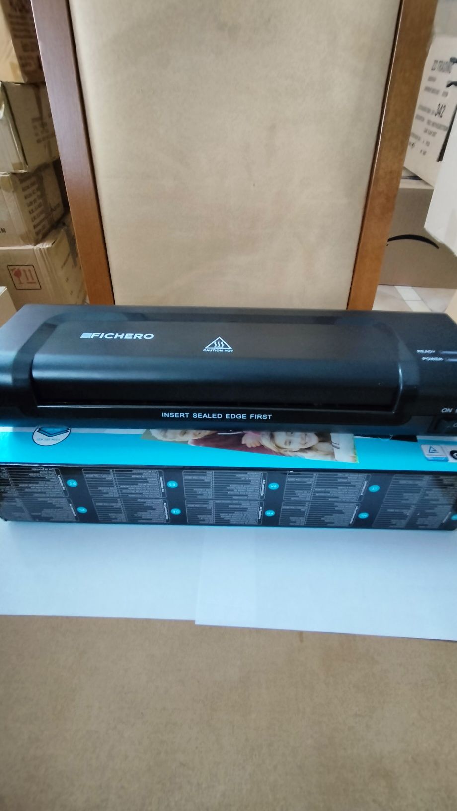 Laminator A4 Fichero