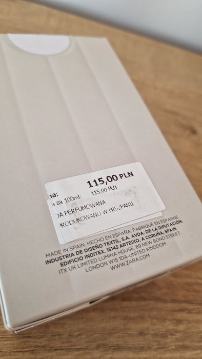 Perfumy ZARA Shades of Lust 100 ml