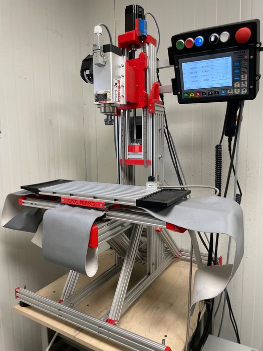 Frezarka CNC 3-osiowa - DDCS v4.1 + Silniki 4Nm + Wrzeciono 2.2kW ER20