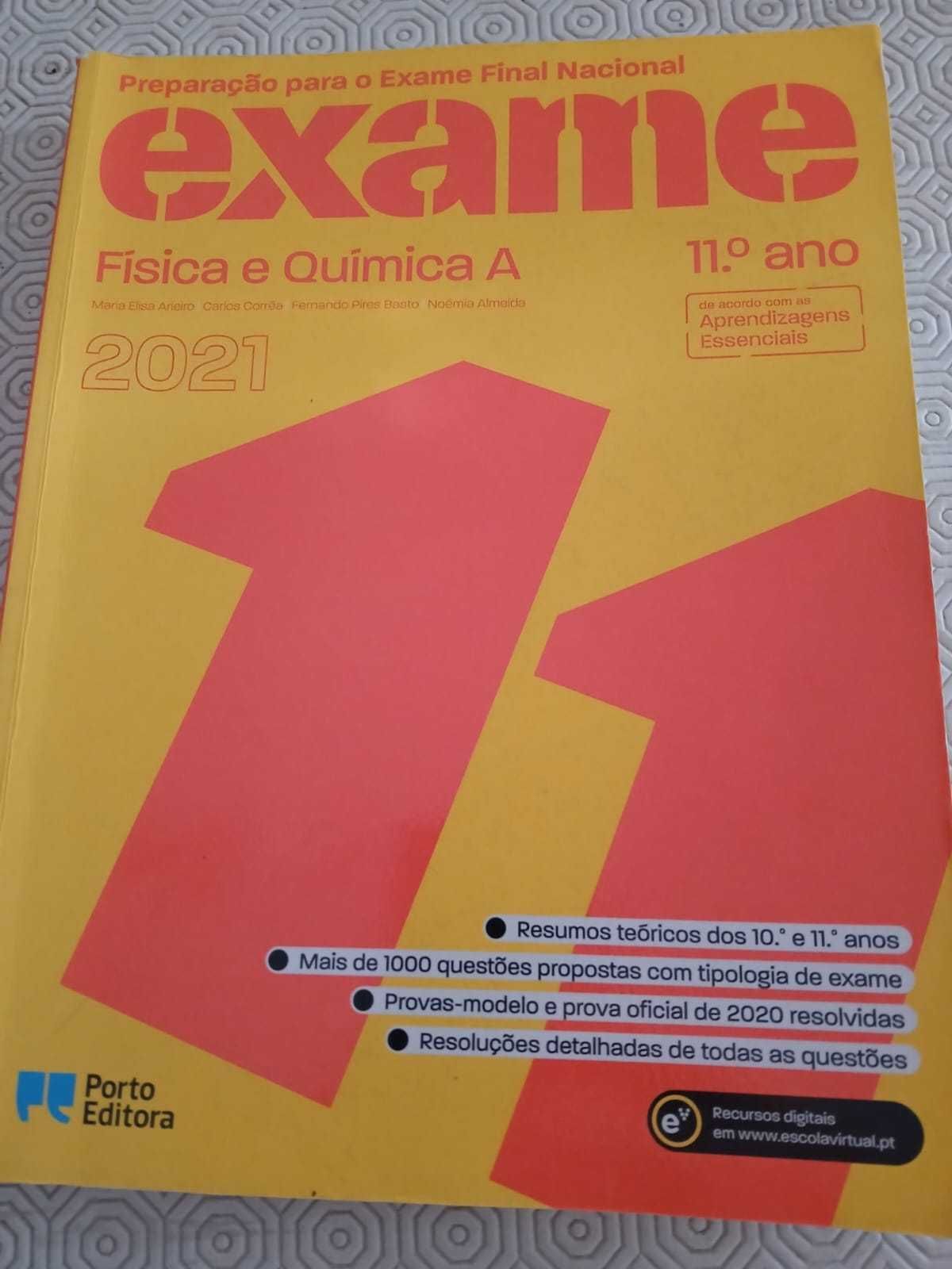 Preparação de exame Física e Química - 11º ano