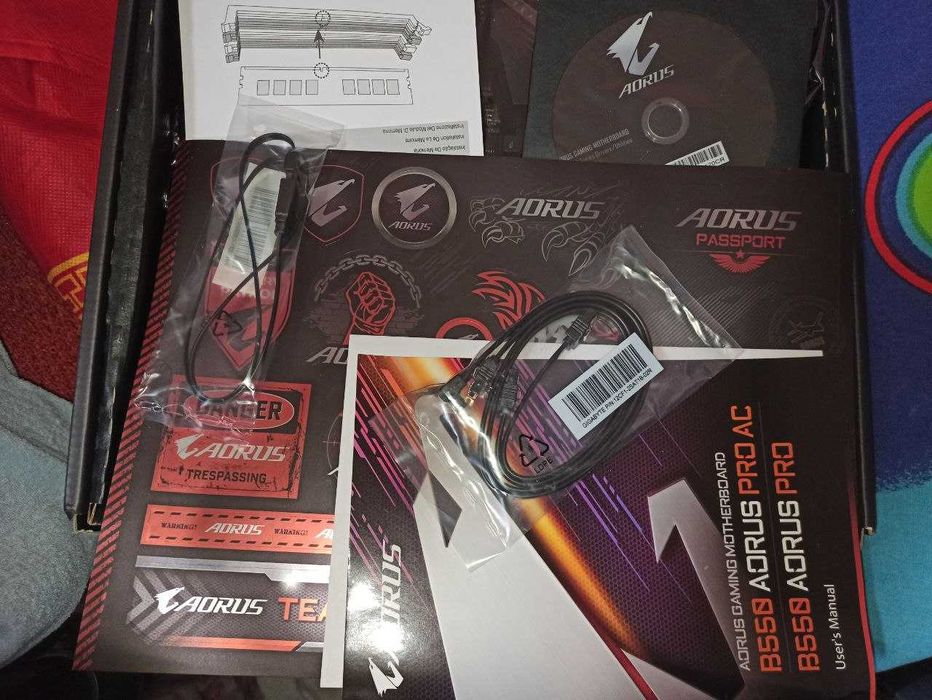 AMD Ryzen 9 5900X, B550 Aorus pro ac, G.Skill Ripjaws 5 32Gb, ПК