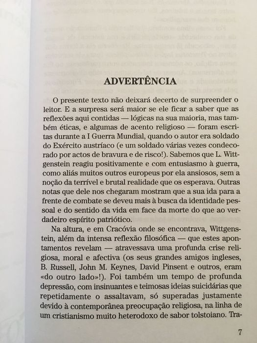 L. Wittgenstein / F. Nietzsche