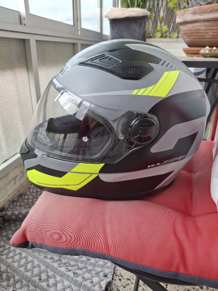 Capacete de mota