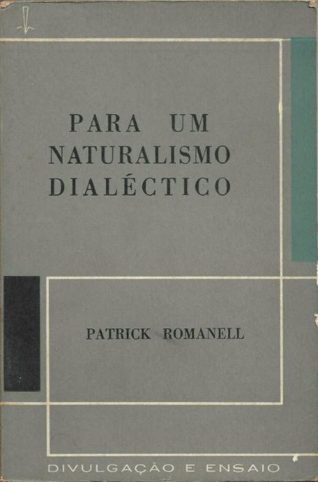 Para um naturalismo dialéctico_Patrick Romanell_Presença
