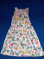 Sukienka letnia dla dziewczynki h&m rozmiar 122-128