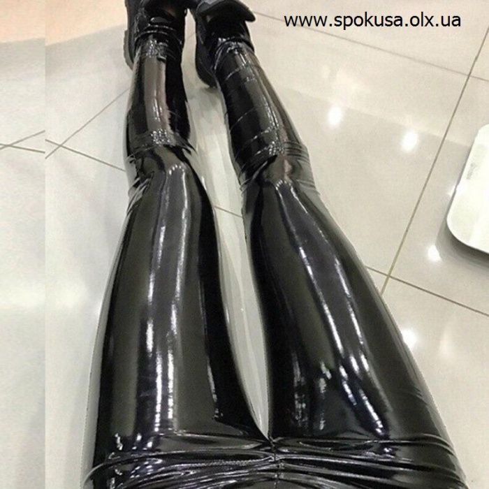 Латексные блестящие лосины штаны *LATEX-DANCE-SARO* (Новые) S/M/L/XL