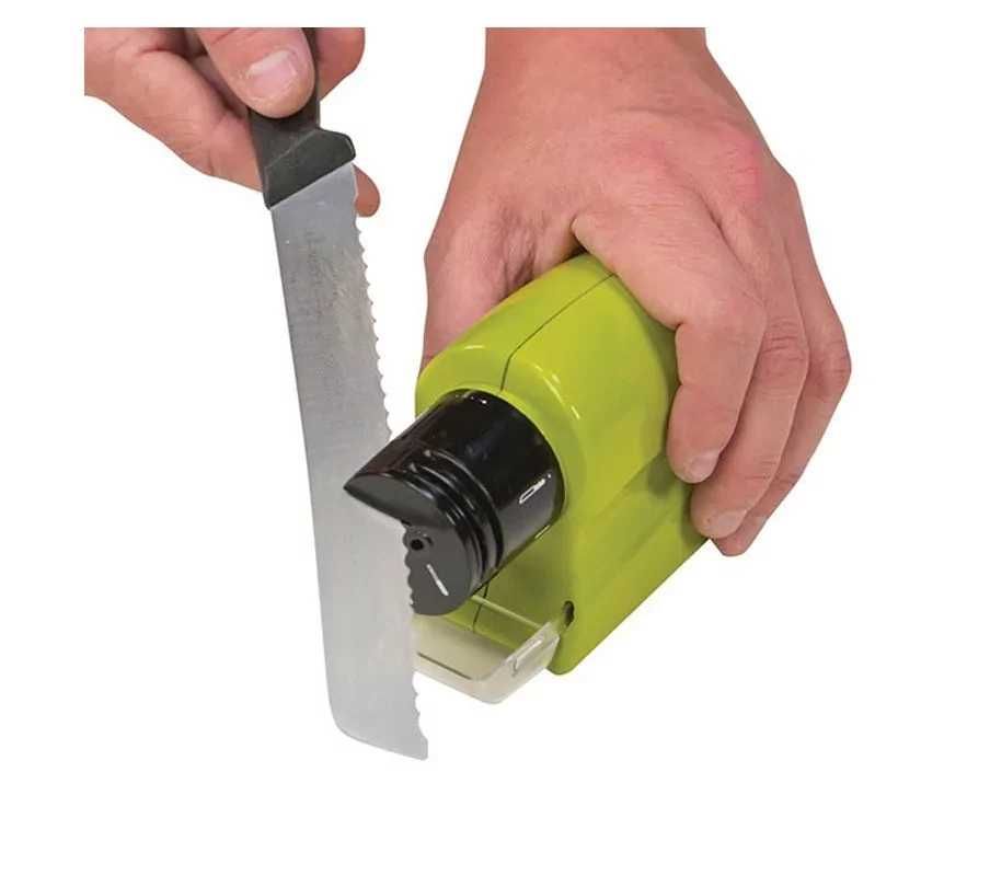 Электрическая точилка для ножей и ножниц SWIFTY SHARP Универсальная.