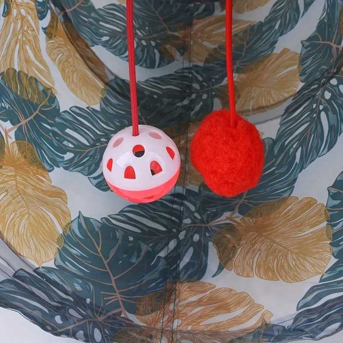 Túnel De Gato Dobrável 4 entradas