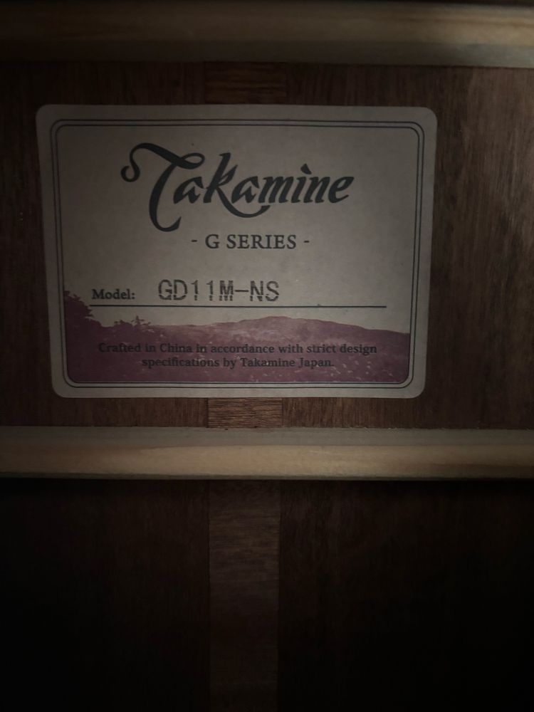 Gitara Takamine gd11m-ns
