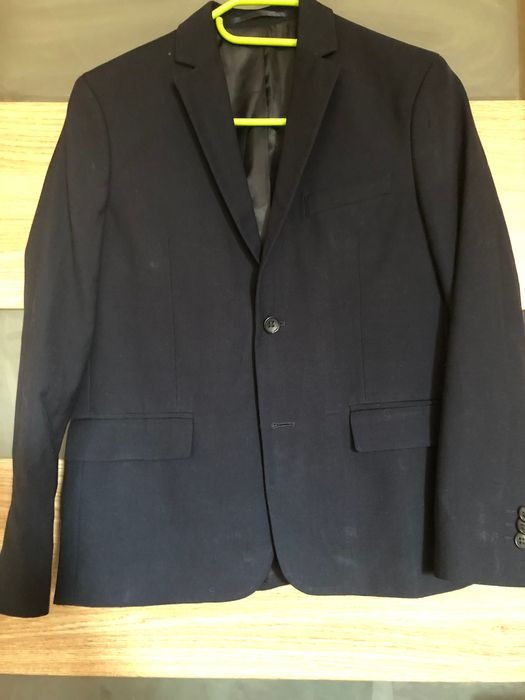 Marynarka granatowa r. 152 chłopięca