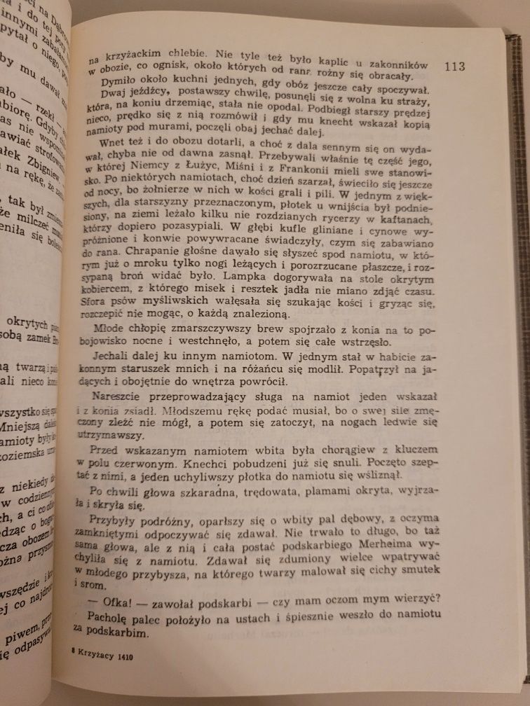 Józef Ignacy Kraszewski Krzyżacy 1410