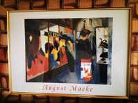 Plakat August Macke - Fashion Store i + solidna rama