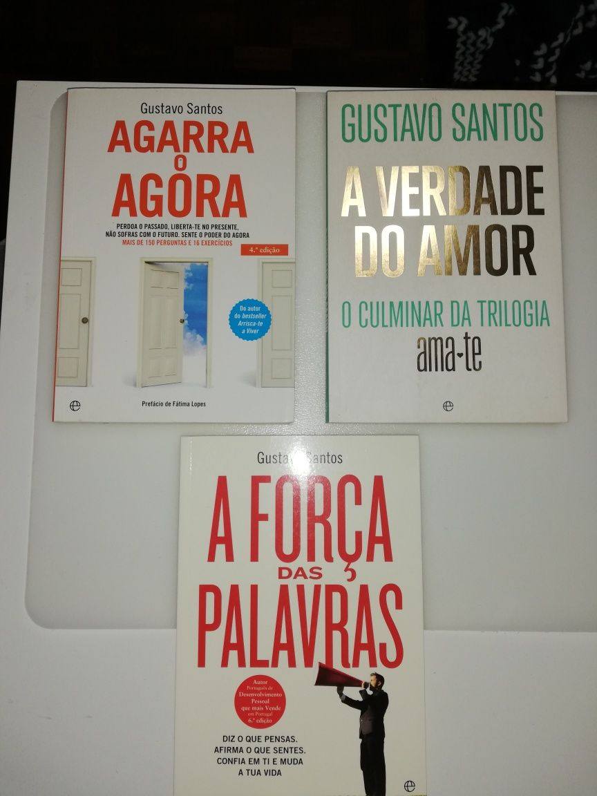 Livros de desenvolvimento pessoal de Gustavo Santos